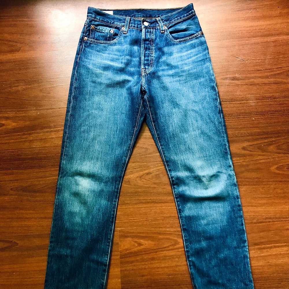 Levi’s Medium Stonewash Blue 501 Jeans